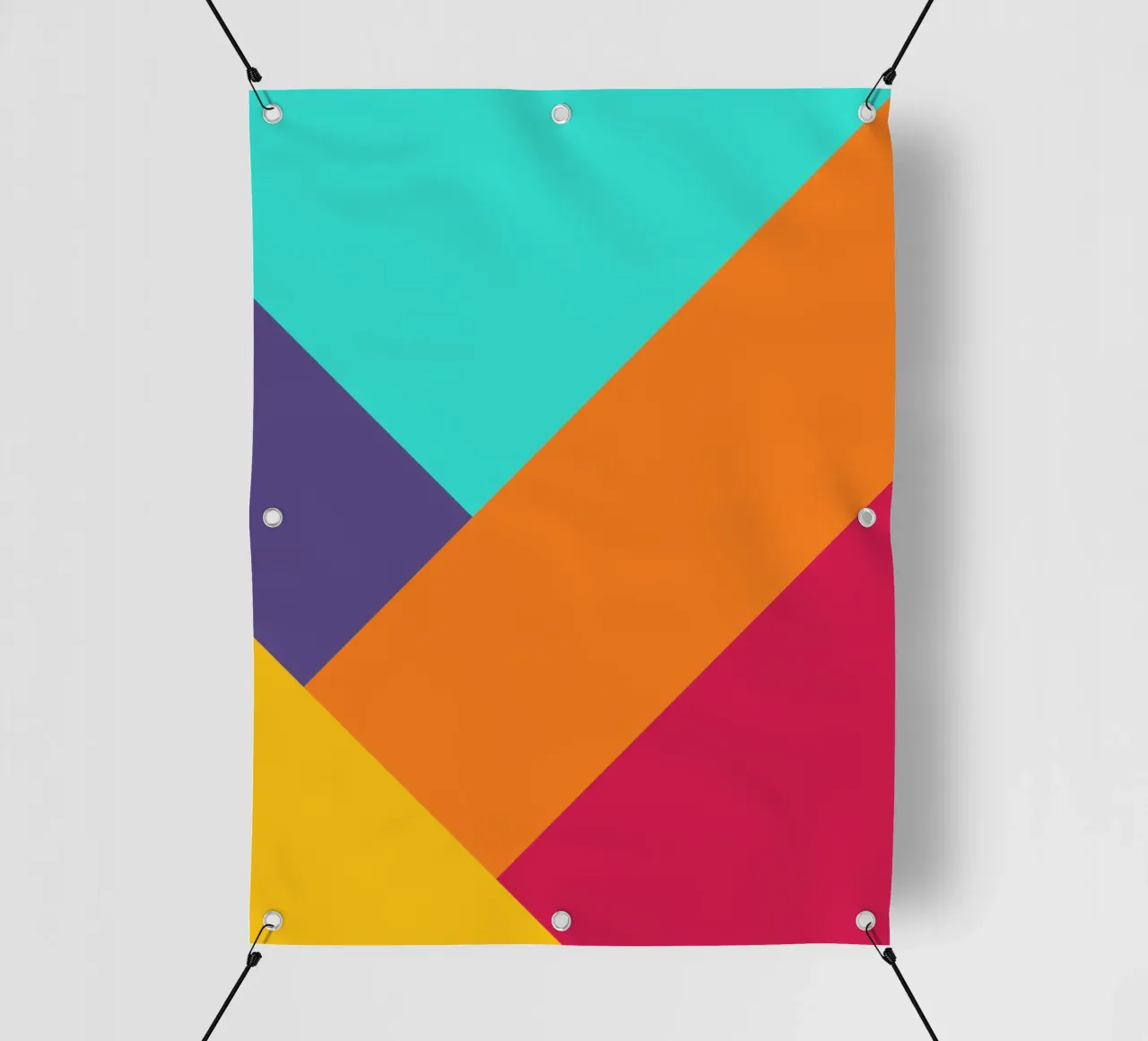 Overlay shape abstract vibrant telo in pvc da galihstudio