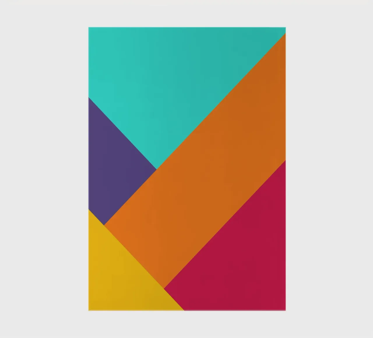 Overlay shape abstract vibrant notebook by galihstudio