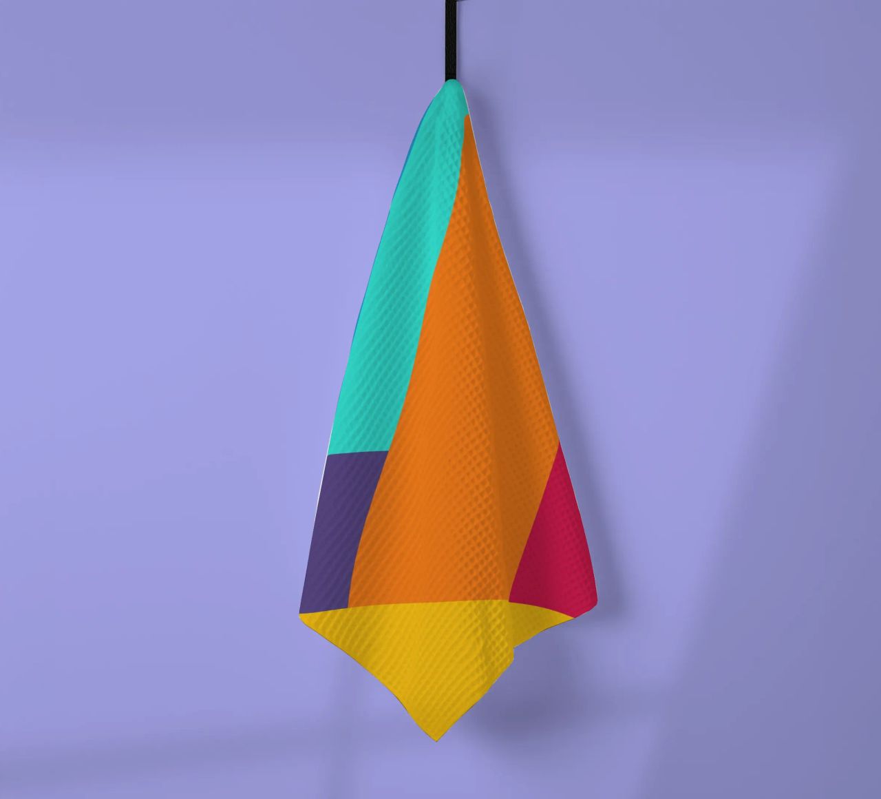 Overlay shape abstract vibrant canovaccio da cucina da galihstudio