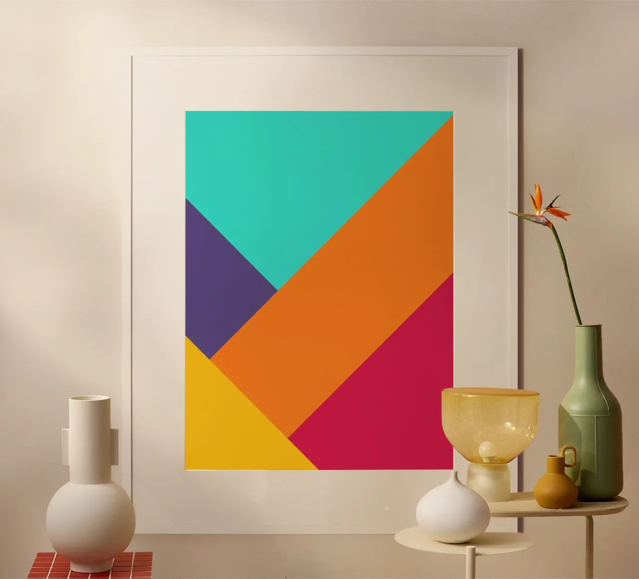 Overlay shape abstract vibrant carta hahnemühle da galihstudio