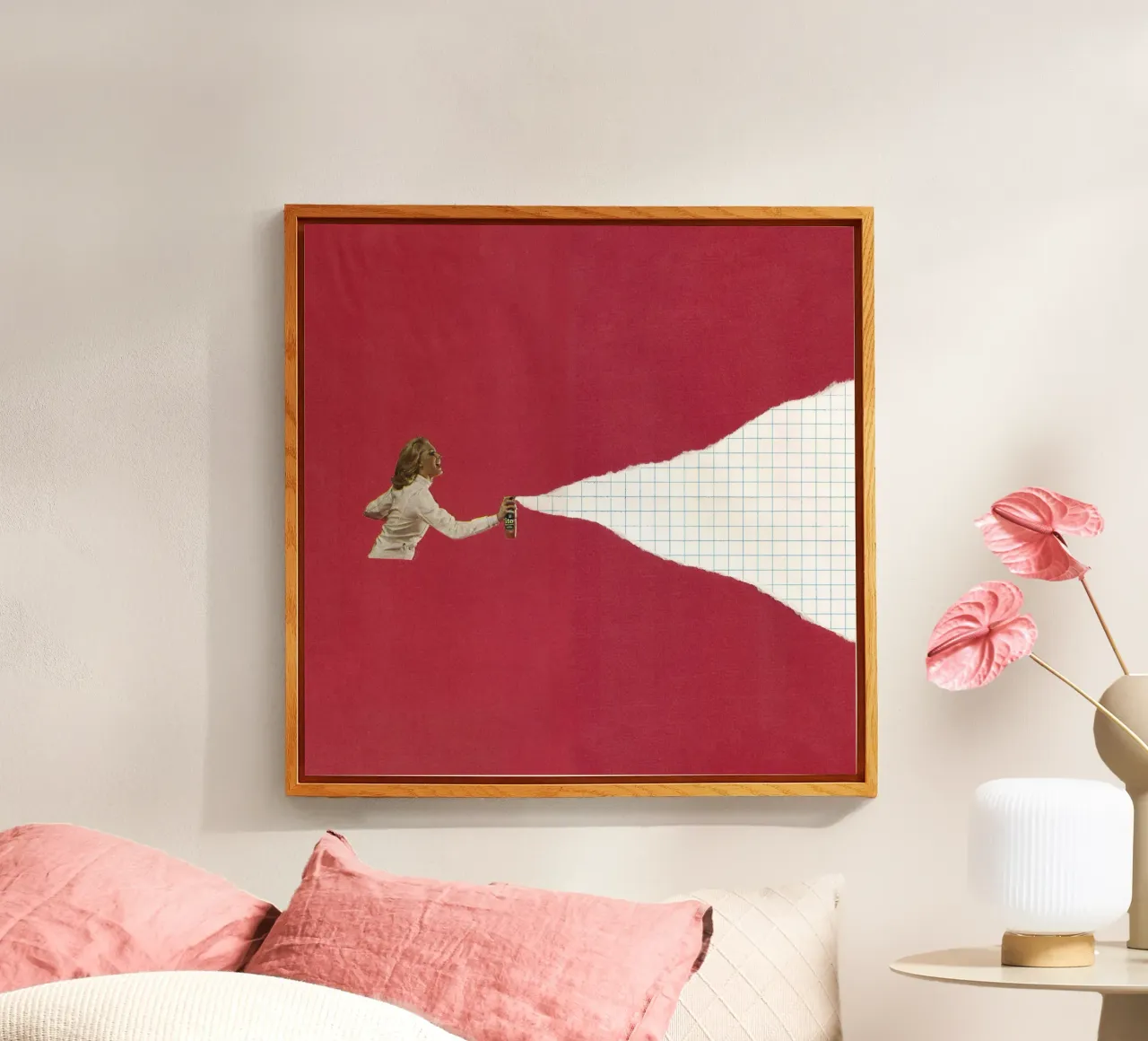 Torn Spray ito plexiglass da Carlos Quitério