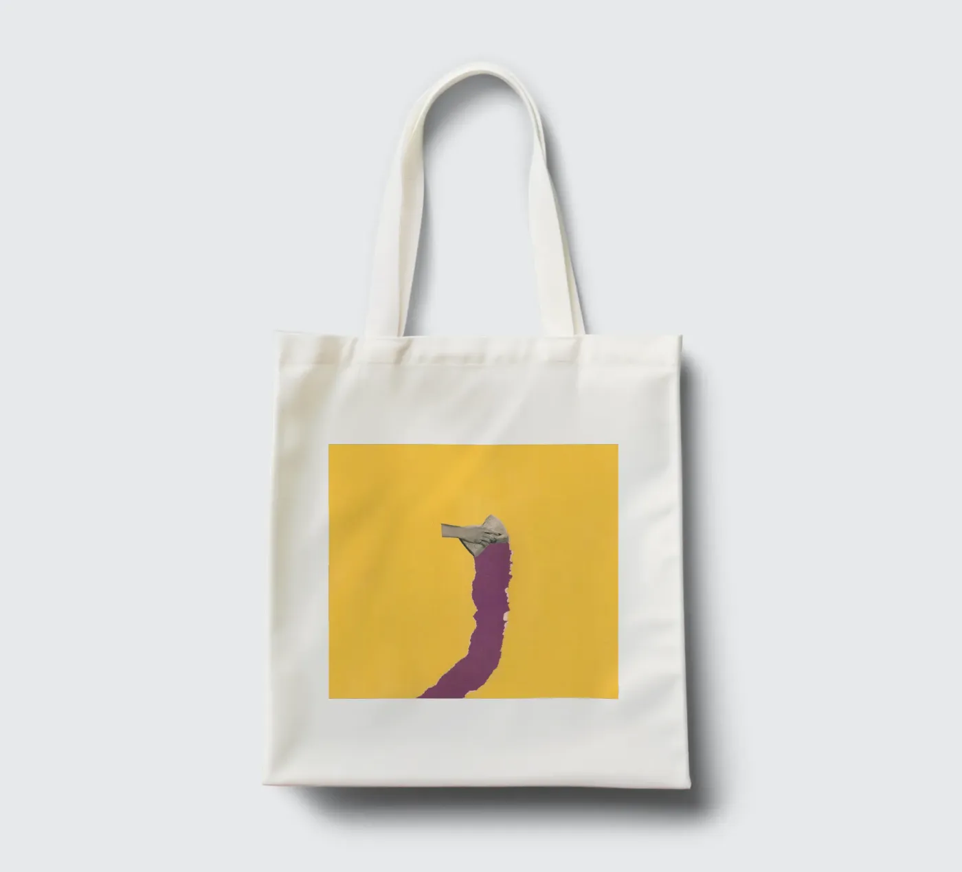 Sponge Torn tote bag by Carlos Quitério
