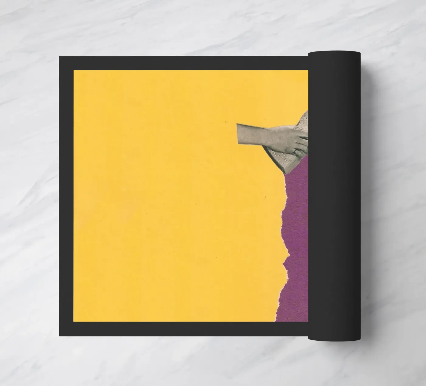 Sponge Torn Fußmatte von Carlos Quitério