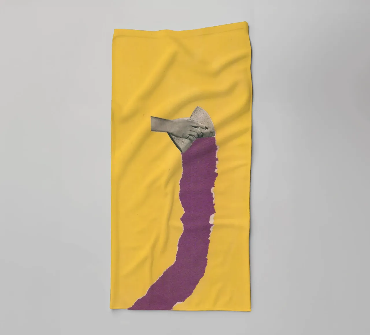 Sponge Torn towel by Carlos Quitério