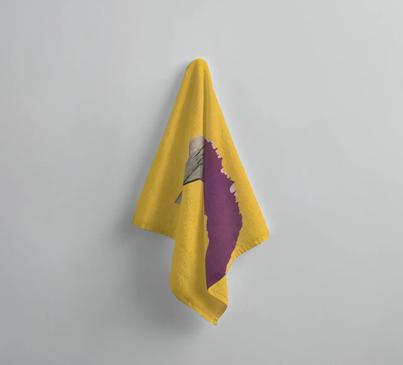 Sponge Torn towel by Carlos Quitério