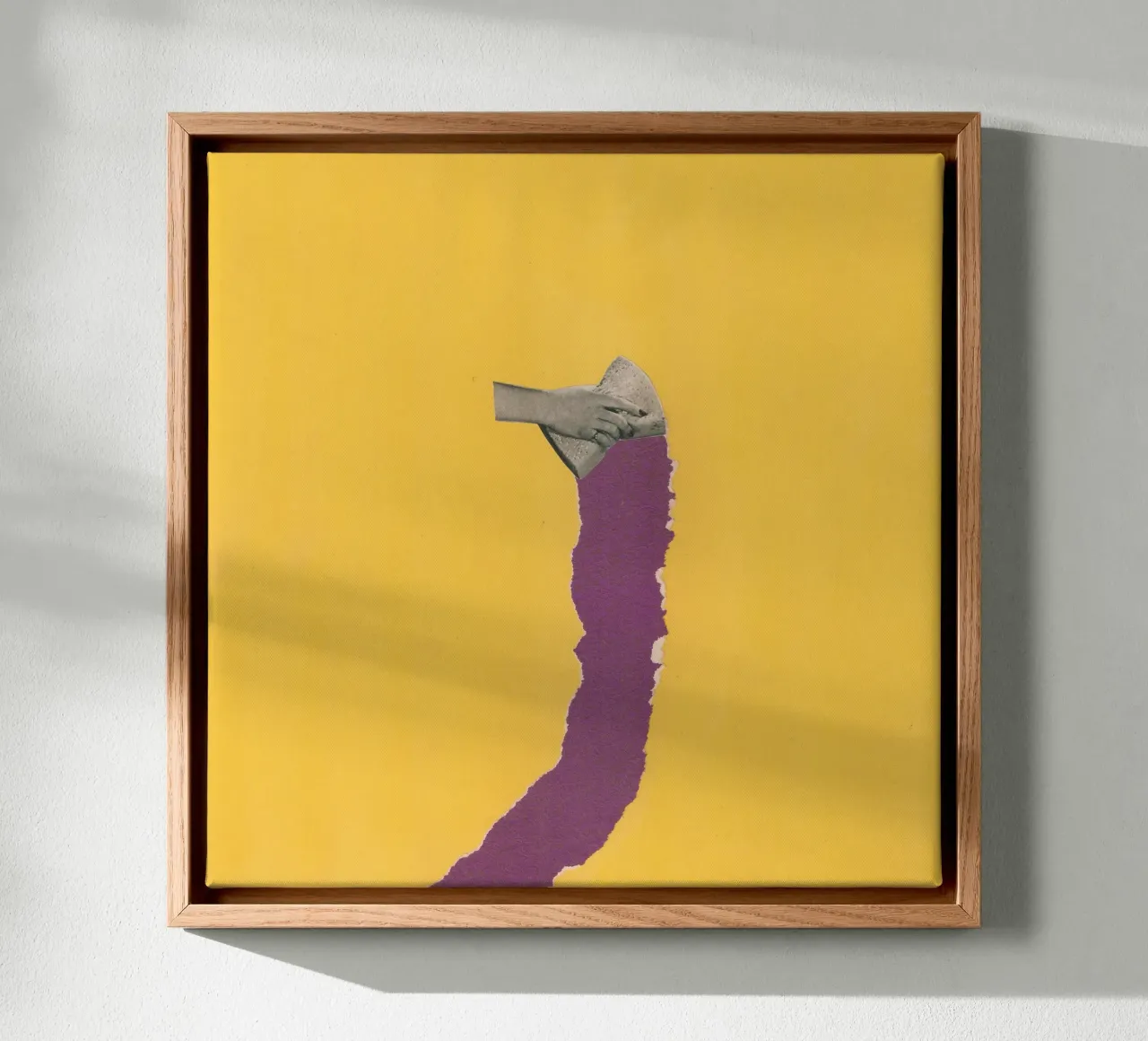 Sponge Torn tela da Carlos Quitério