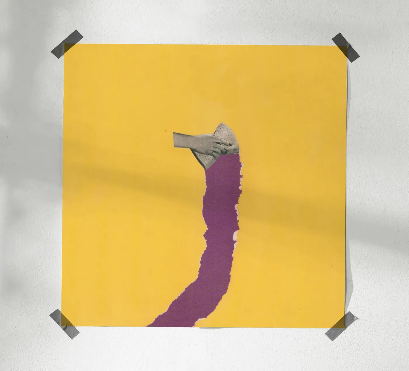 Sponge Torn Poster von Carlos Quitério