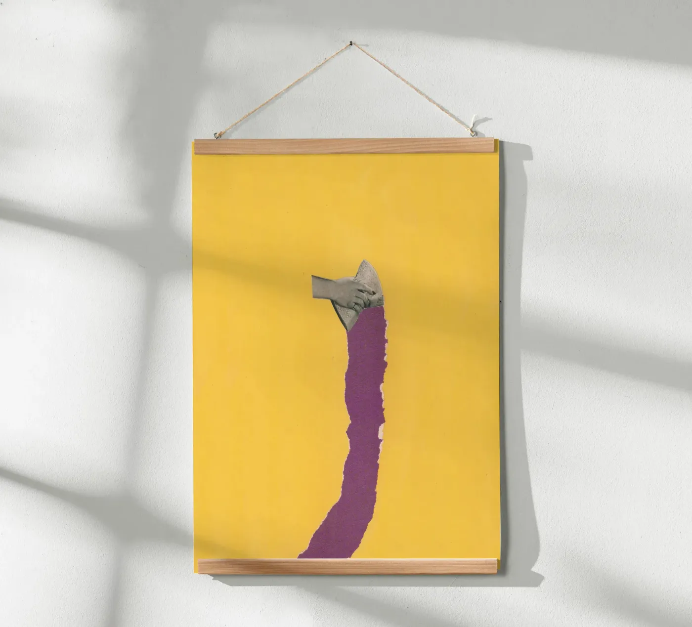 Sponge Torn Poster von Carlos Quitério