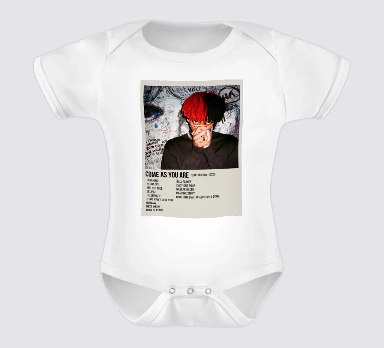 COME AS YOU ARE By DC The Don - 2020 body neonato maniche corte da SoundStudio