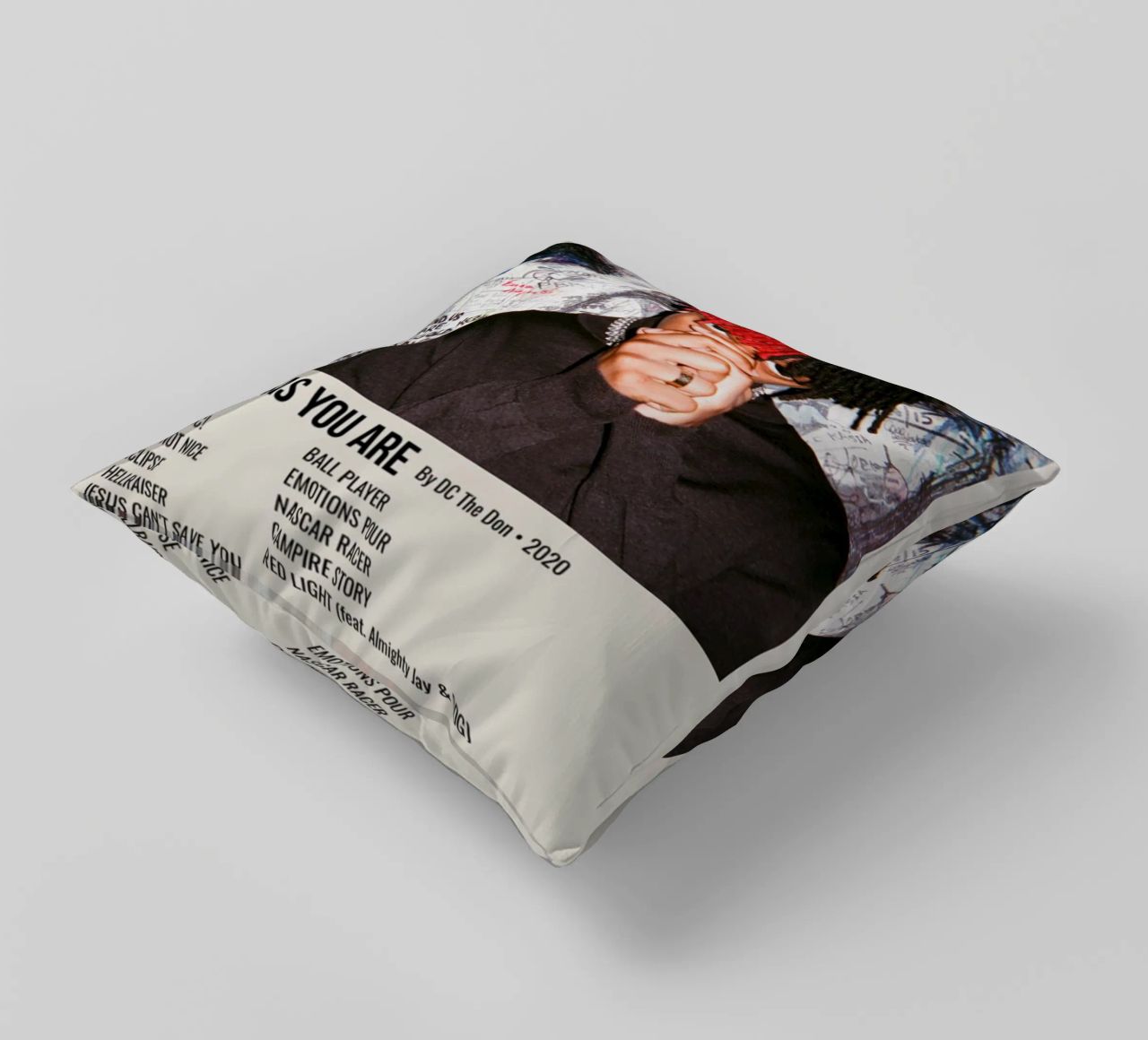 COME AS YOU ARE By DC The Don - 2020 cuscino da SoundStudio
