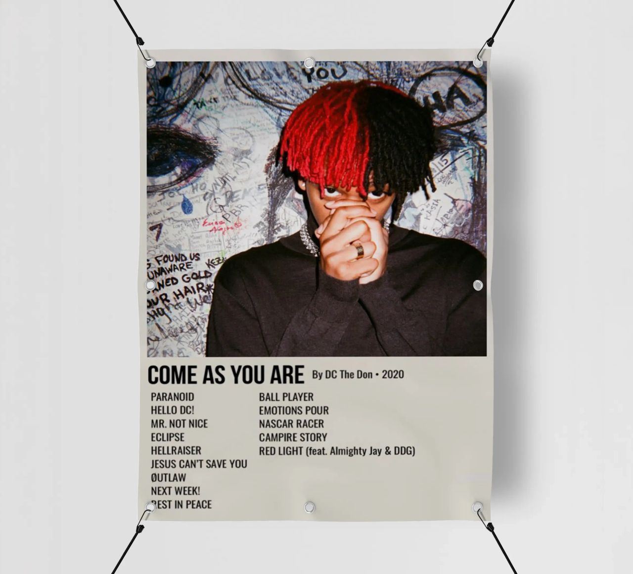 COME AS YOU ARE By DC The Don - 2020 telo in pvc da SoundStudio