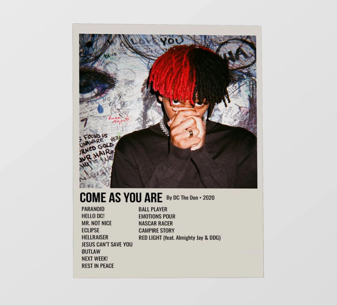 COME AS YOU ARE By DC The Don - 2020 telo in pvc da SoundStudio