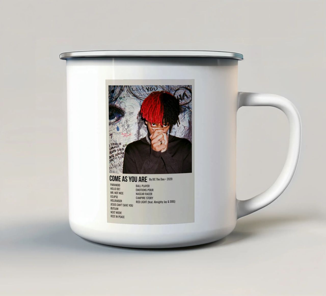 COME AS YOU ARE By DC The Don - 2020 tazza in smalto da SoundStudio