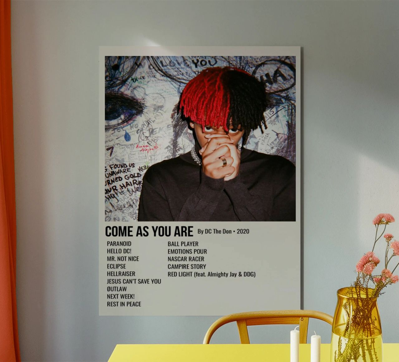 COME AS YOU ARE By DC The Don - 2020 alluminio dibond da SoundStudio