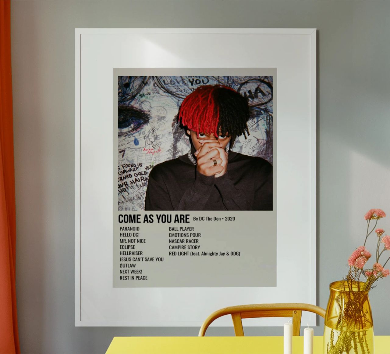 COME AS YOU ARE By DC The Don - 2020 carta hahnemühle da SoundStudio