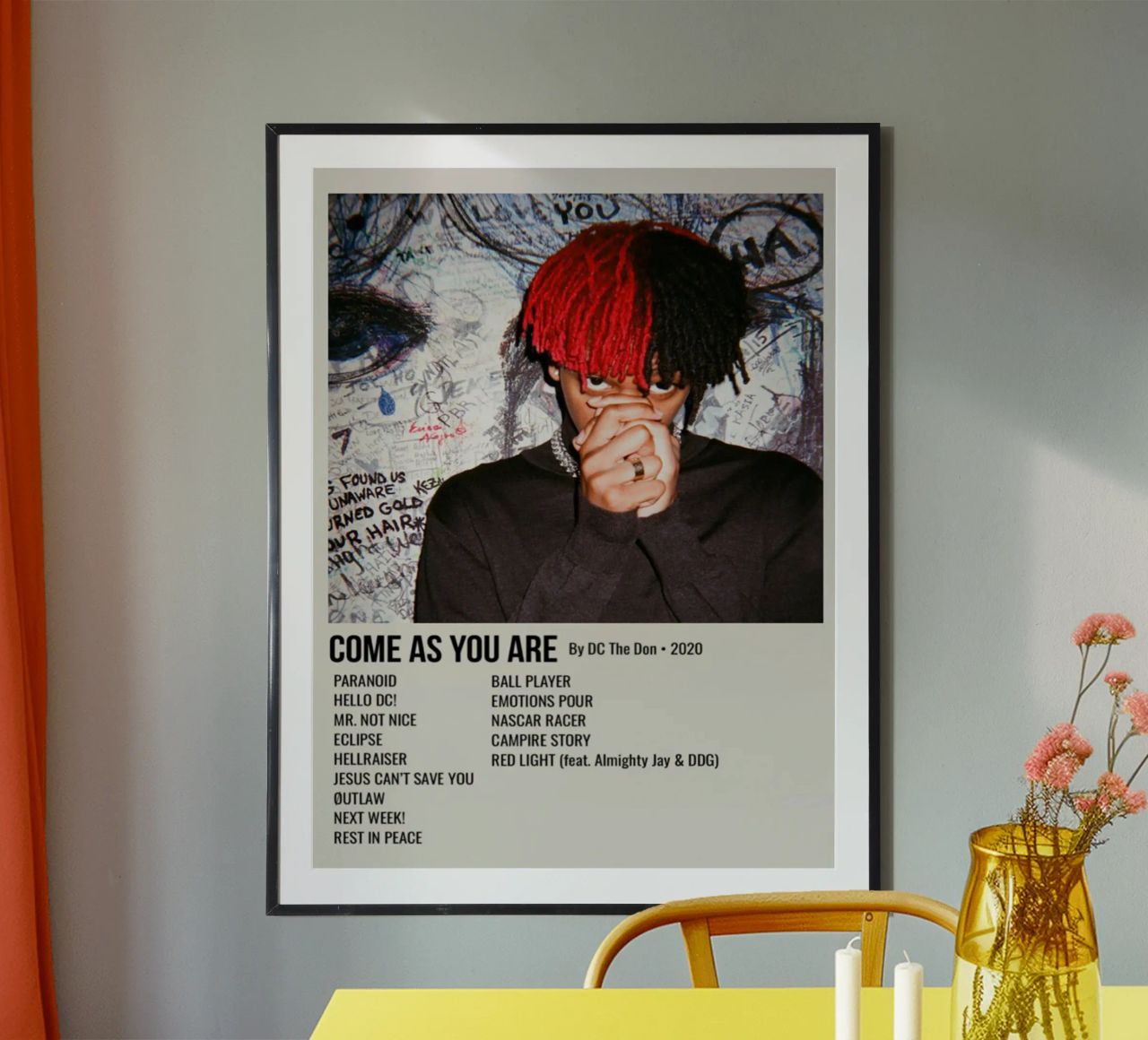 COME AS YOU ARE By DC The Don - 2020 carta hahnemühle da SoundStudio