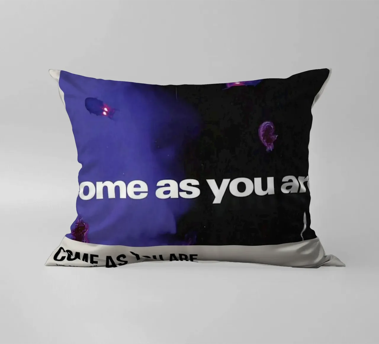 COME AS YOU ARE by Nirvana cuscino da SoundStudio