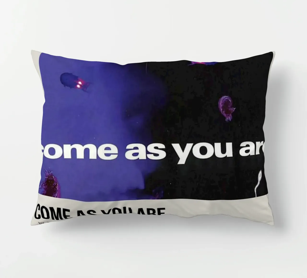 COME AS YOU ARE by Nirvana cuscino da SoundStudio