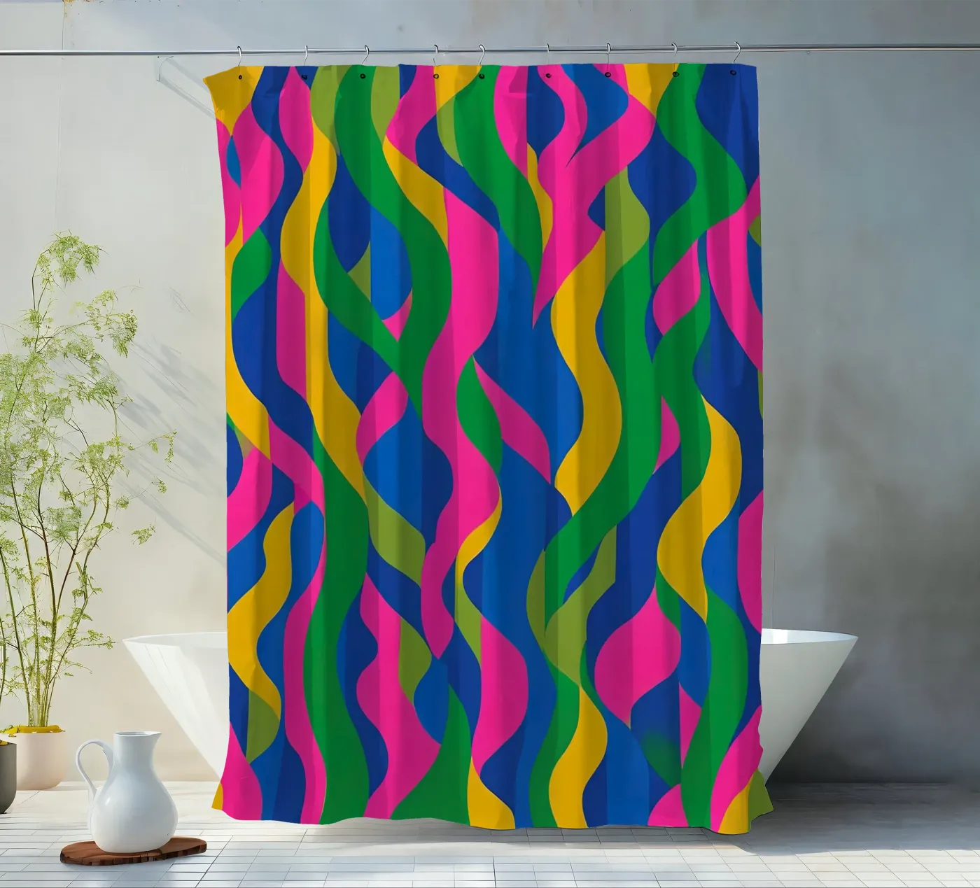 Flex Seriell - 02 Duschvorhang von Atelier-88