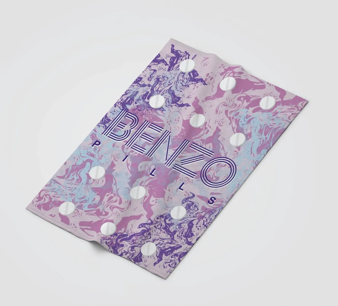 Benzo Fleecedecke von Chobopop