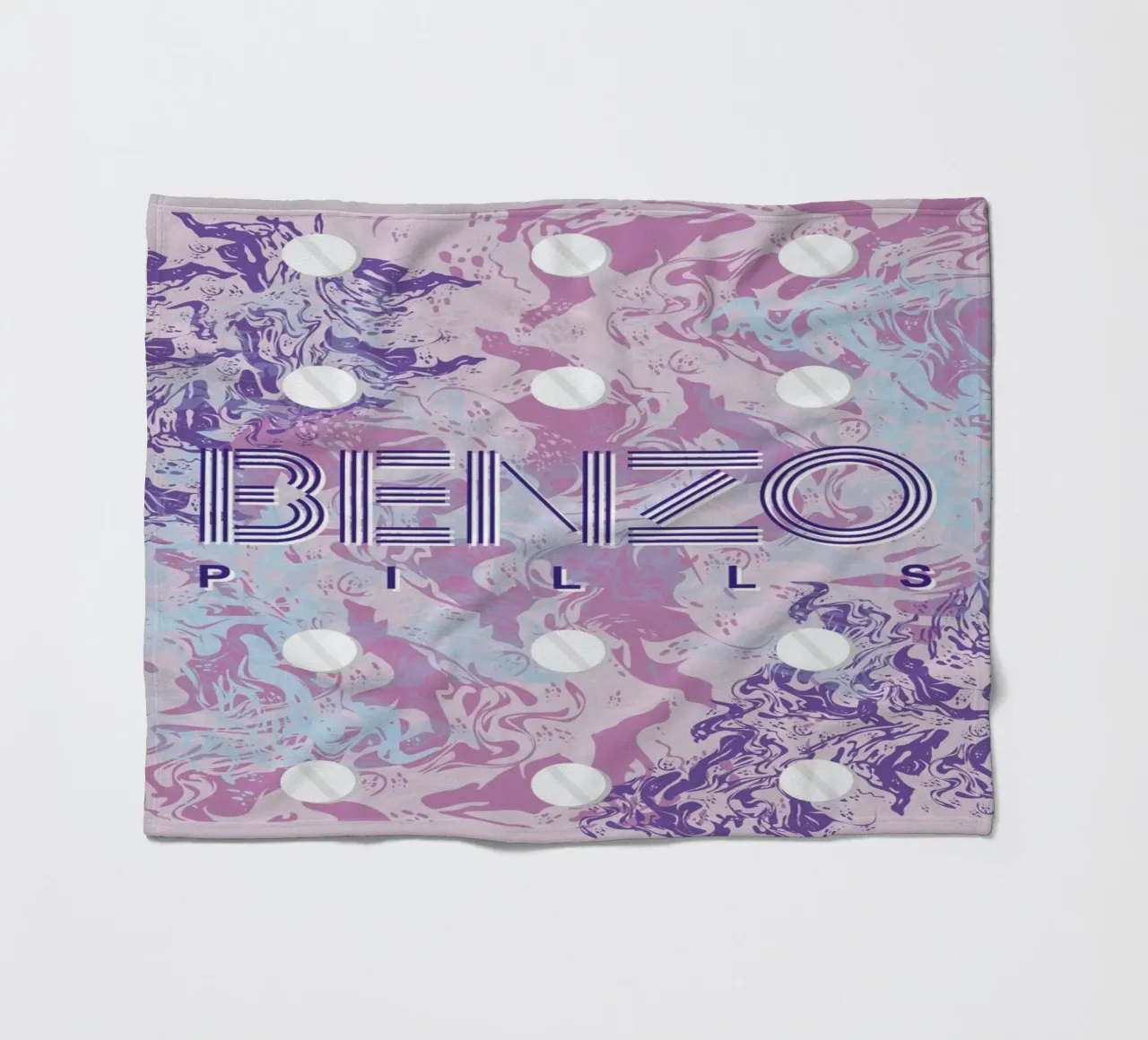 Benzo Fleecedecke von Chobopop