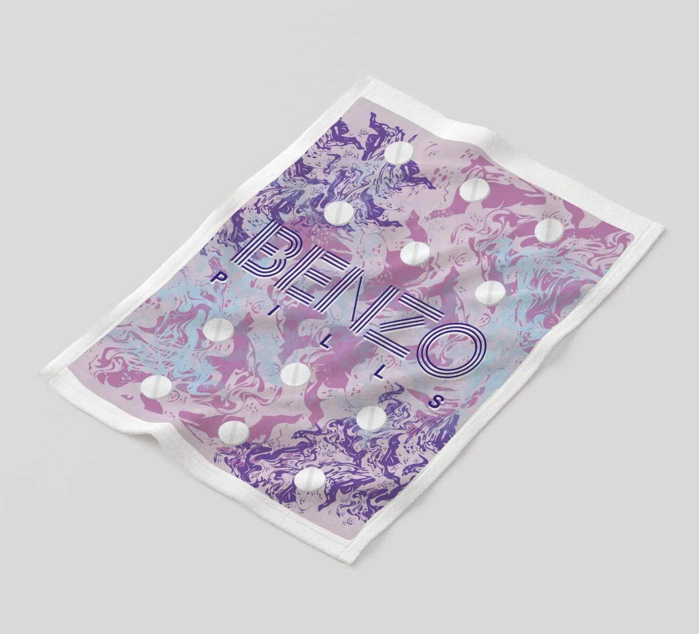 Benzo Fleecedecke von Chobopop