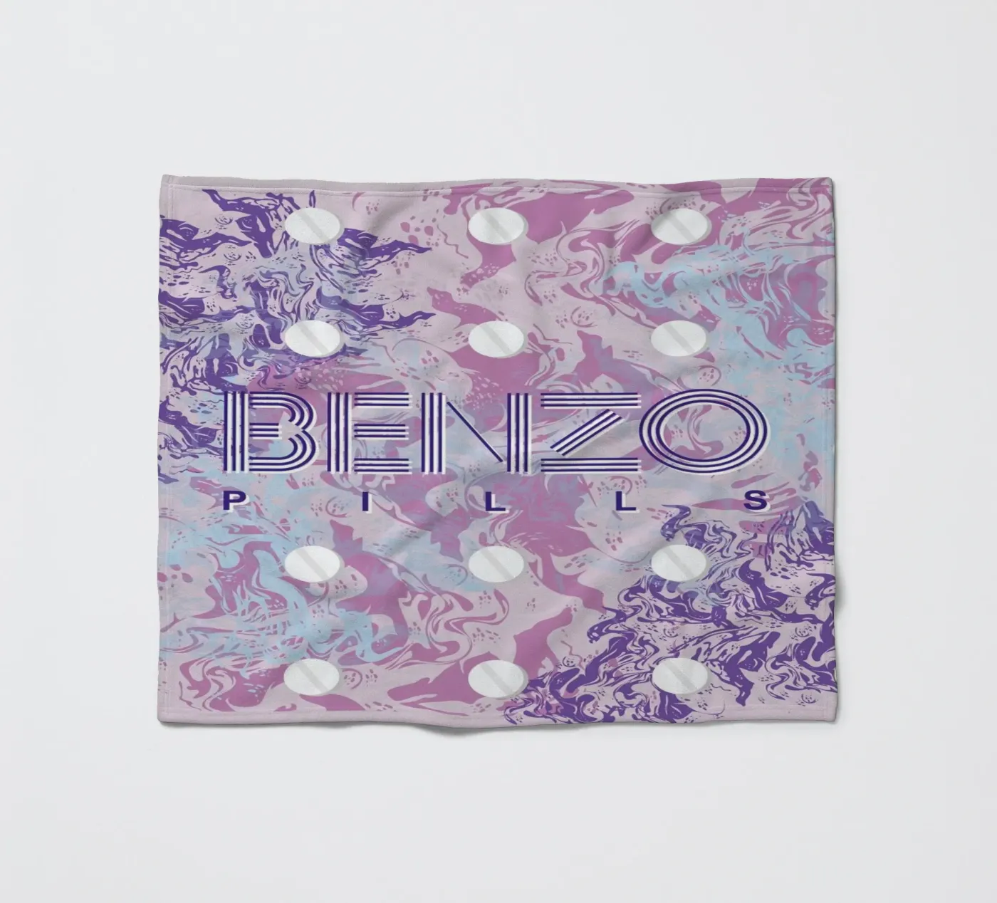 Benzo Fleecedecke von Chobopop
