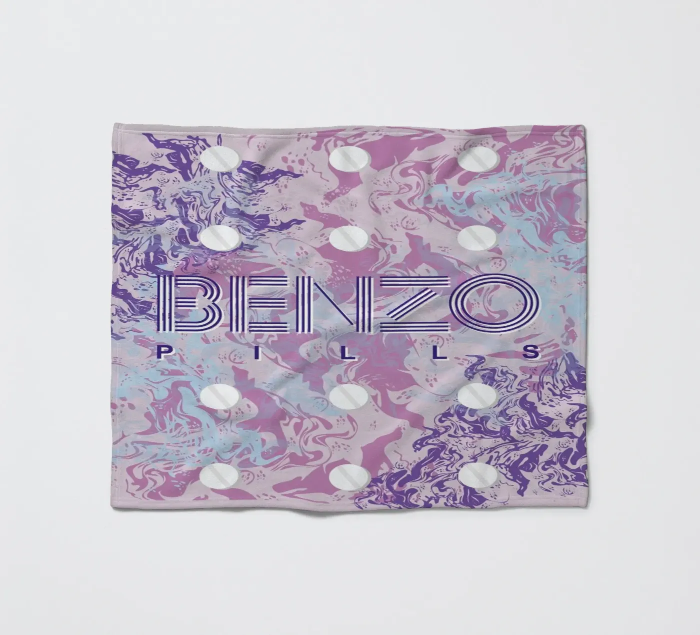 Benzo Fleecedecke von Chobopop