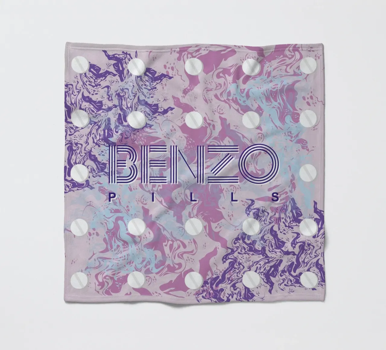 Benzo Fleecedecke von Chobopop