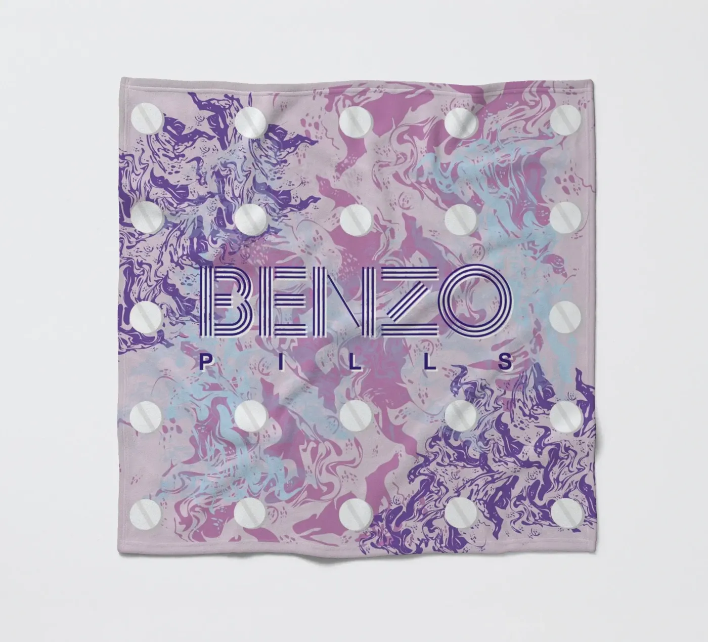 Benzo Fleecedecke von Chobopop