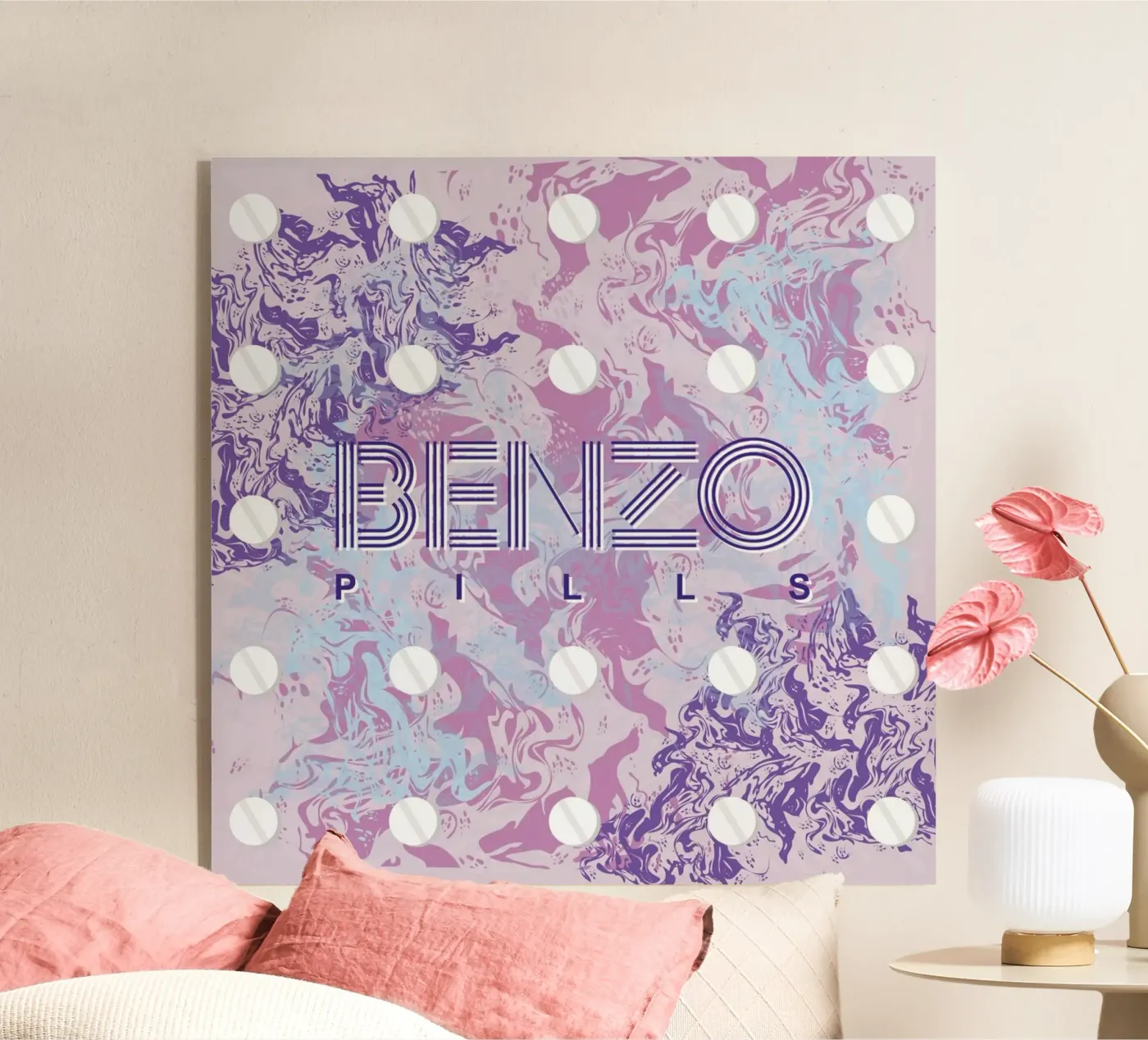 Benzo Acryl-Glas von Chobopop