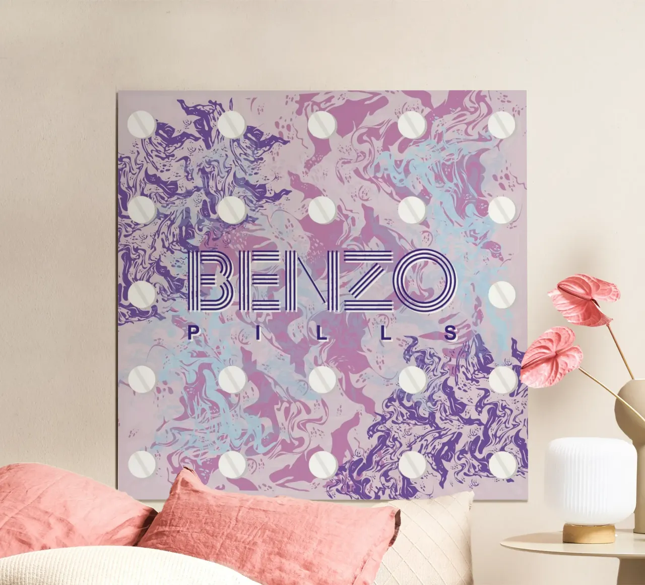 Benzo poster con telaio in plastica da Chobopop