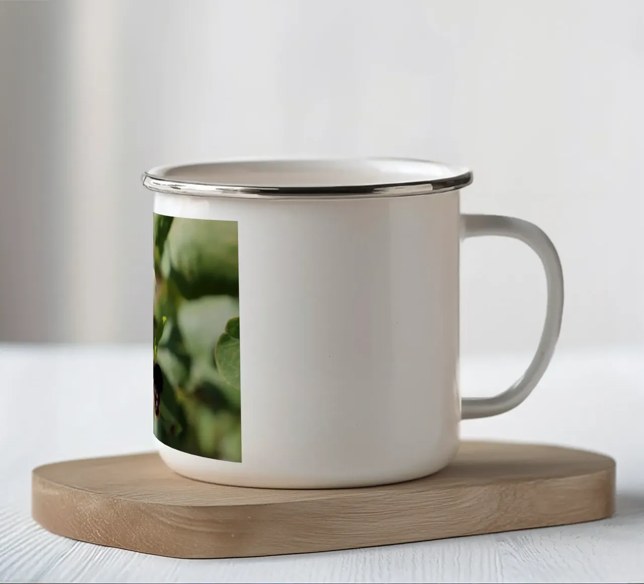 Il bucaneve tazza in smalto da Alexandra Joseph Fotomomente