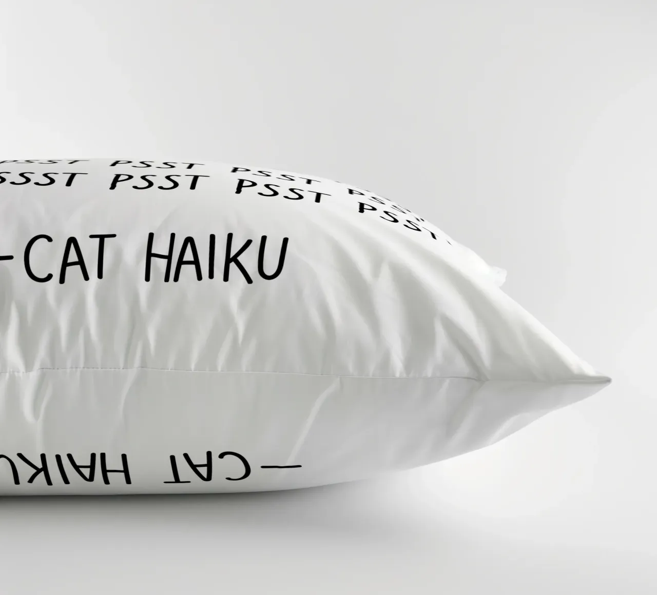 Haiku del gatto cuscino da robincrossman