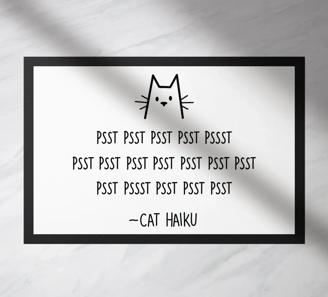 Haiku del gatto zerbino da robincrossman