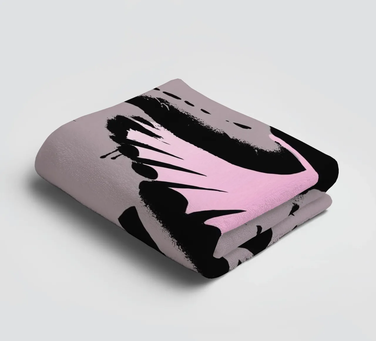 Orsetto ballerina in stile stencil asciugamano da bagno da namosh