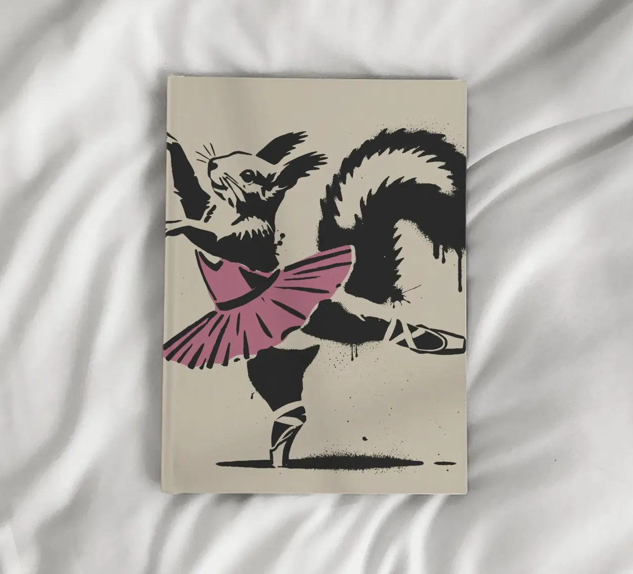 Dancing squirrel in ballet style notebook by namosh