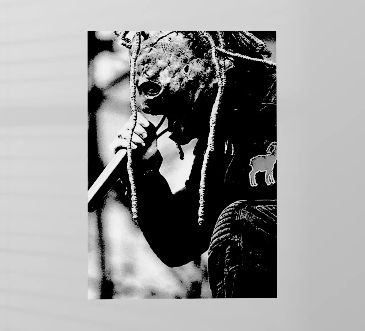 Corey Taylor pellicola backlit da Ad Nna Rock