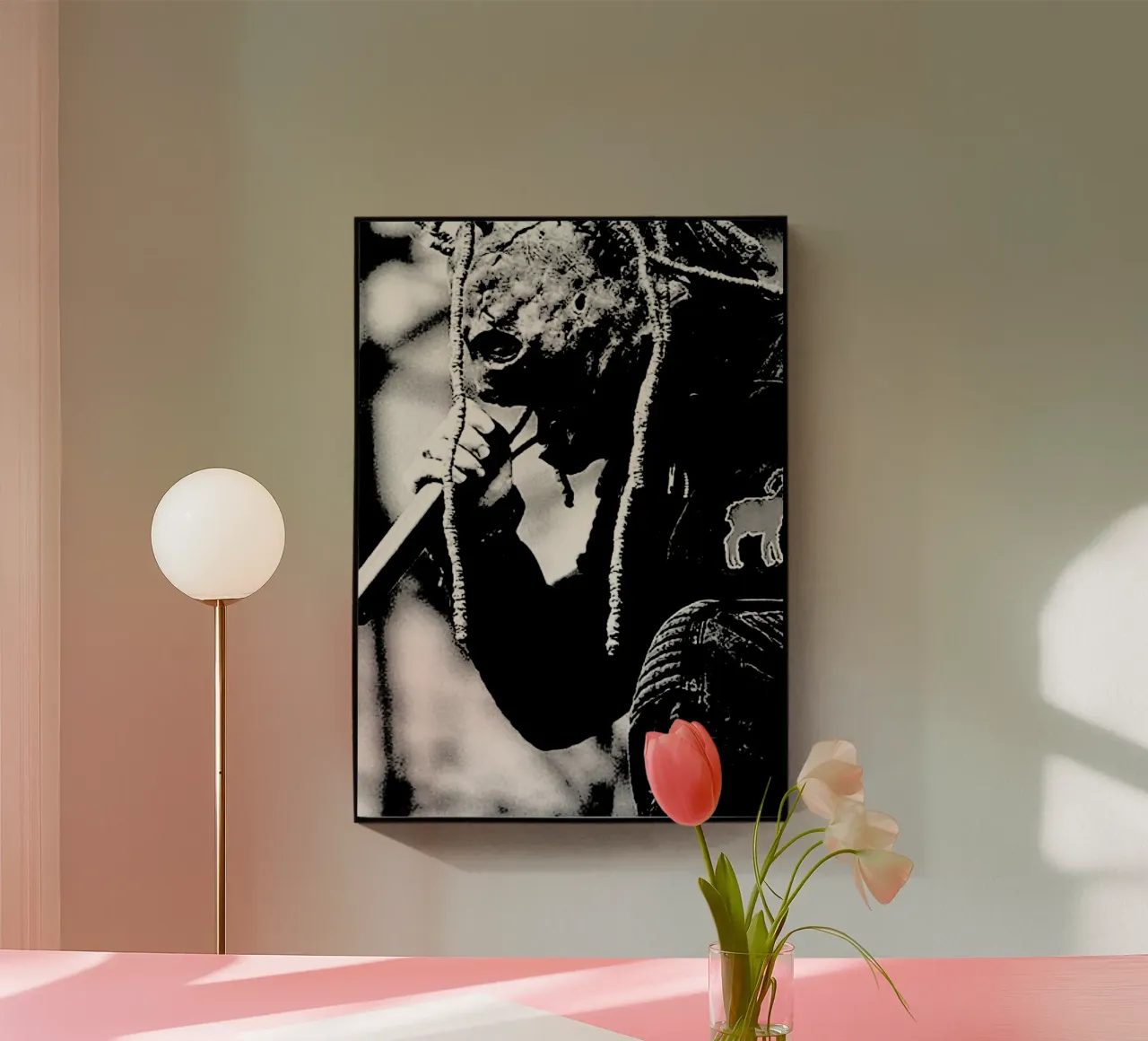 Corey Taylor acrylic glass by Ad Nna Rock