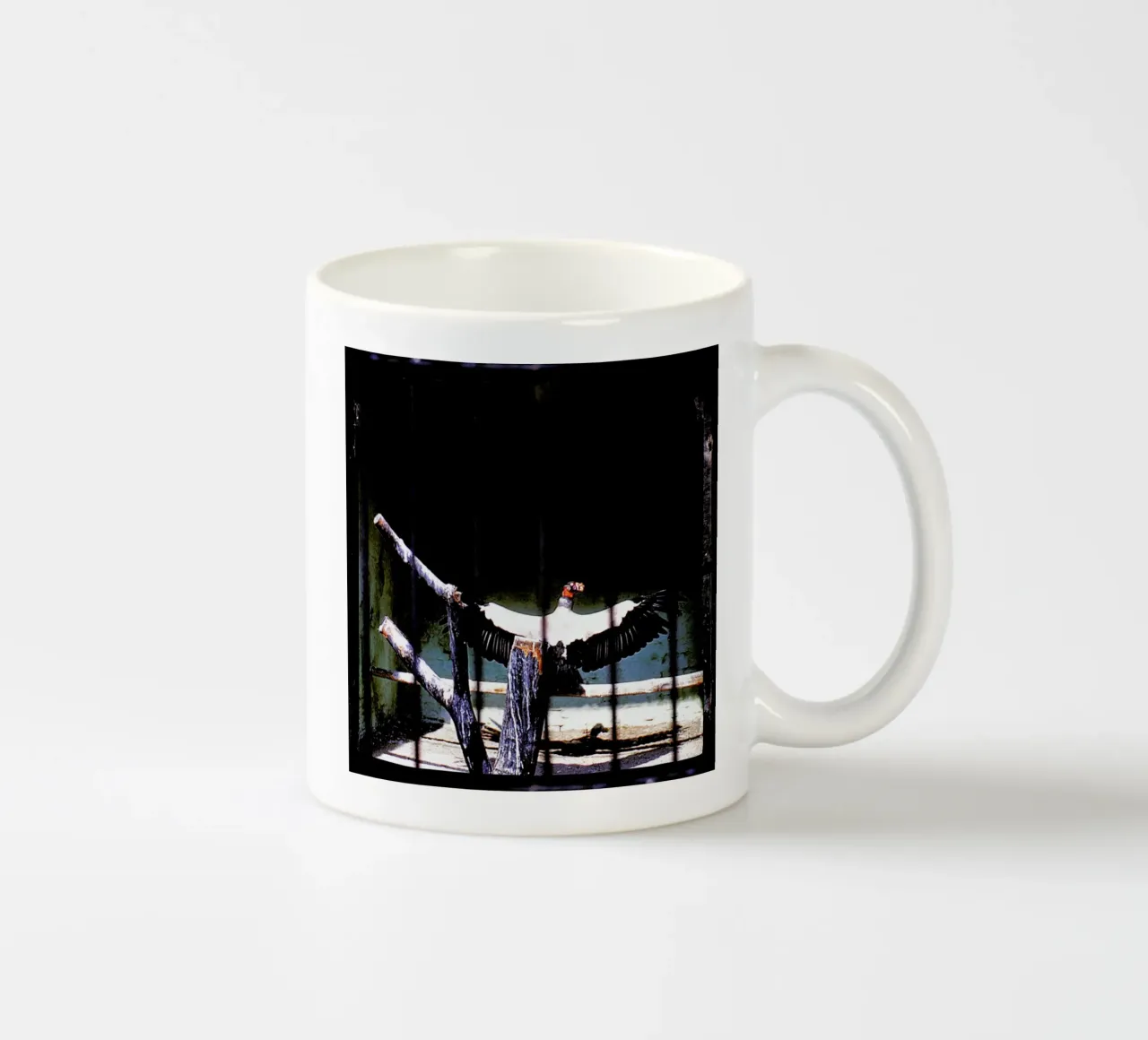 Bird in cage tazza in ceramica da Sophie Etchart
