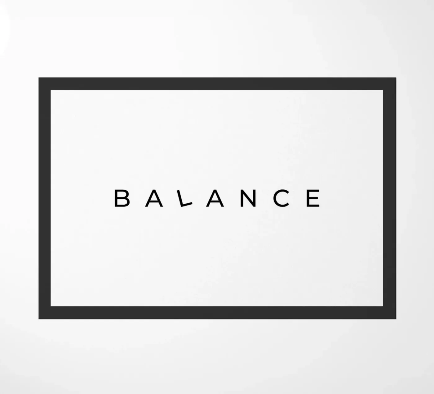 Balance deurmat van Paigaam Studio