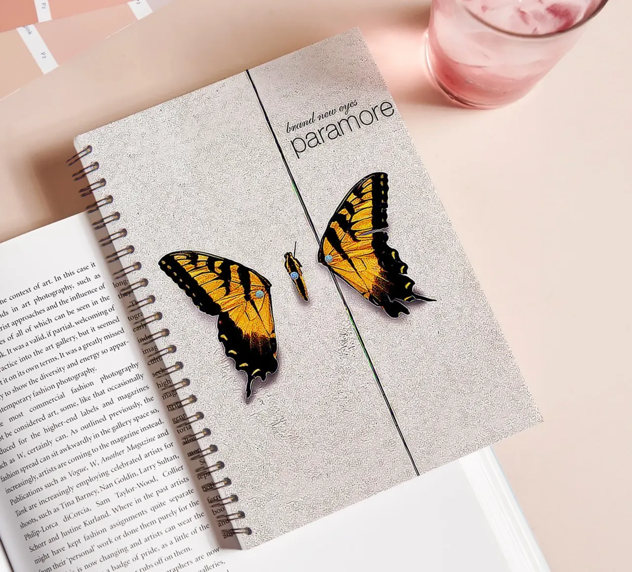 Paramore spiral notebook by Ad Nna Rock