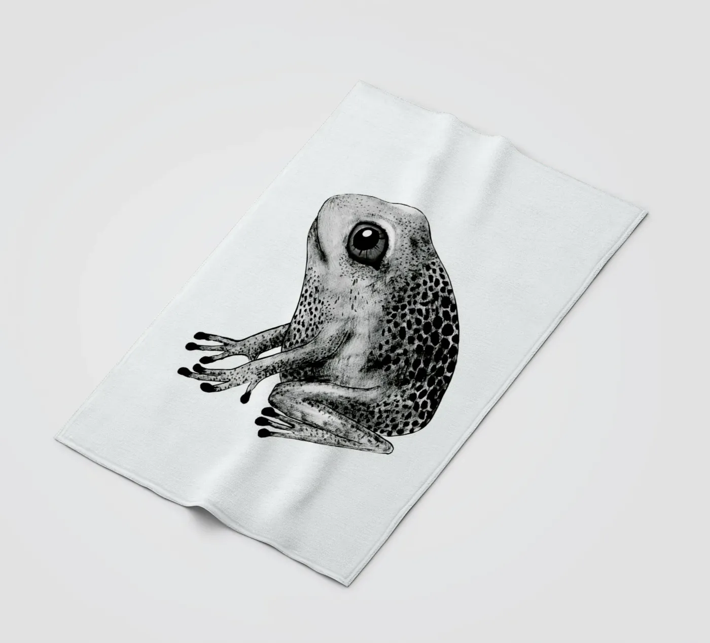 Frog plaid polaire de Tvinkla
