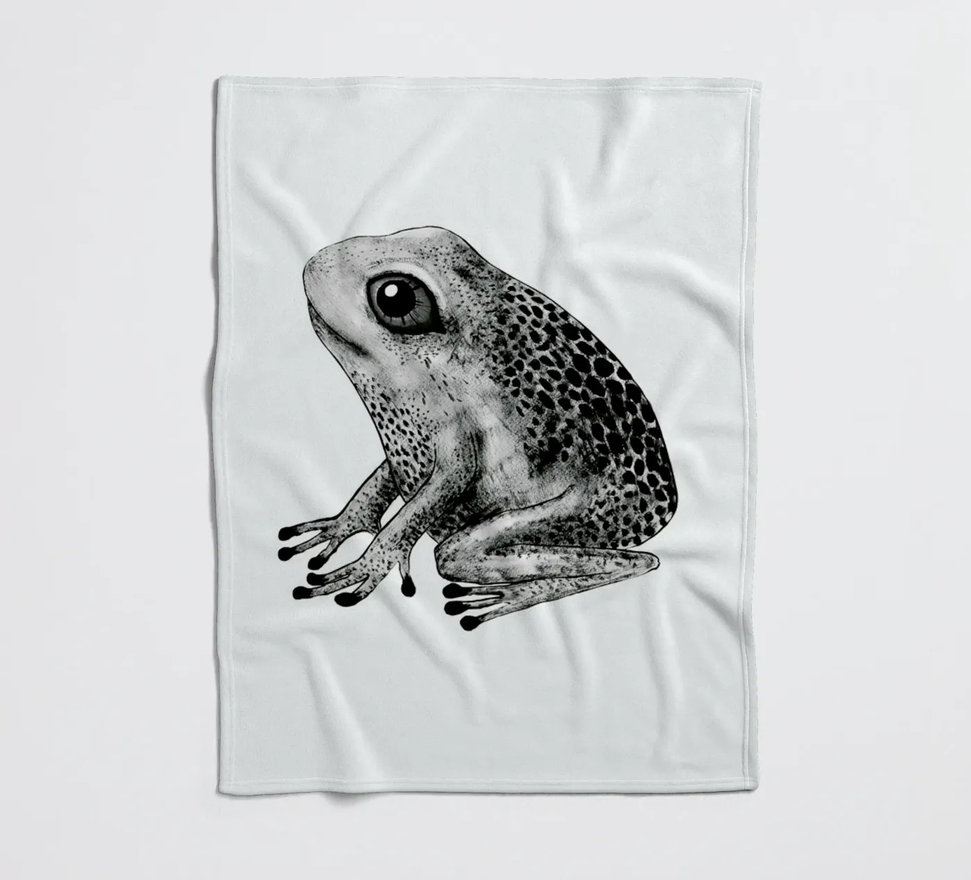 Frog plaid polaire de Tvinkla