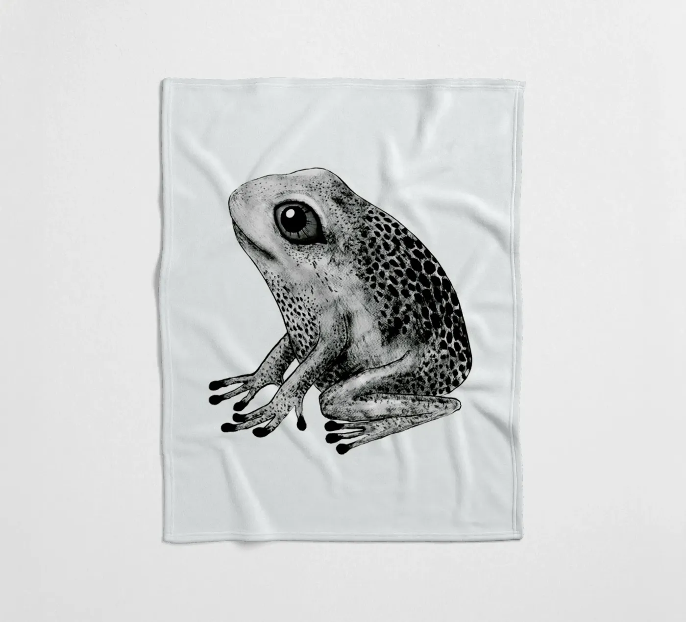 Frog plaid polaire de Tvinkla