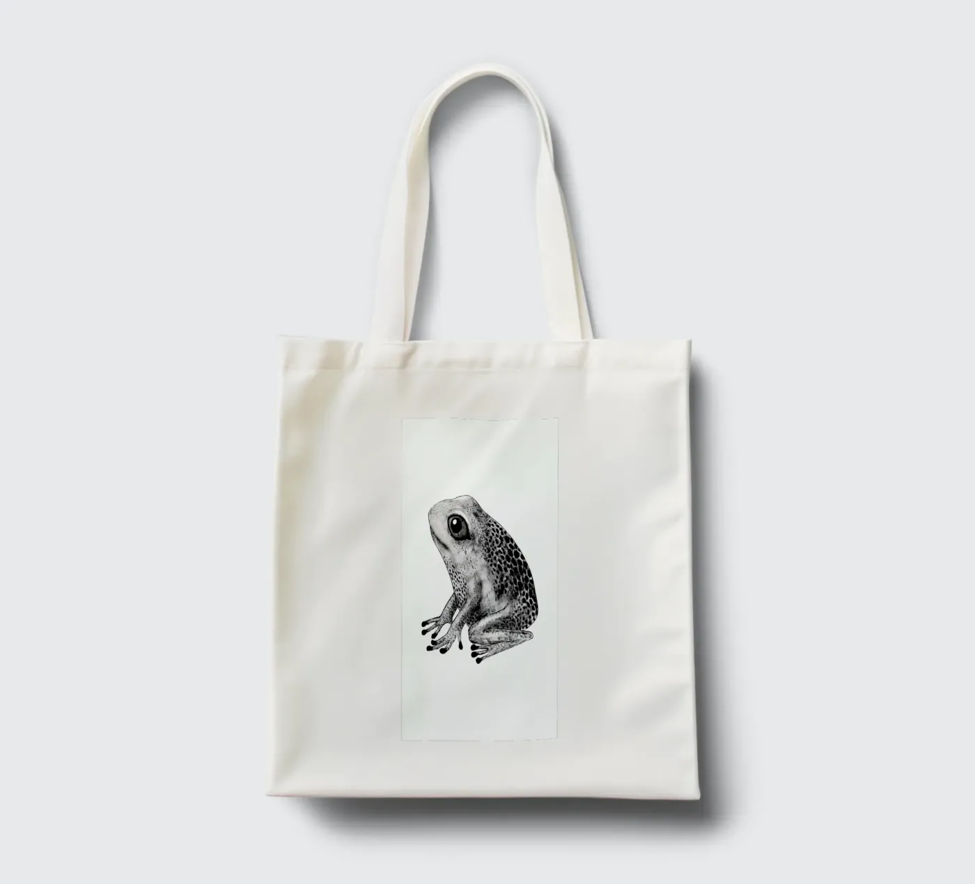 Frog tote bag by Tvinkla