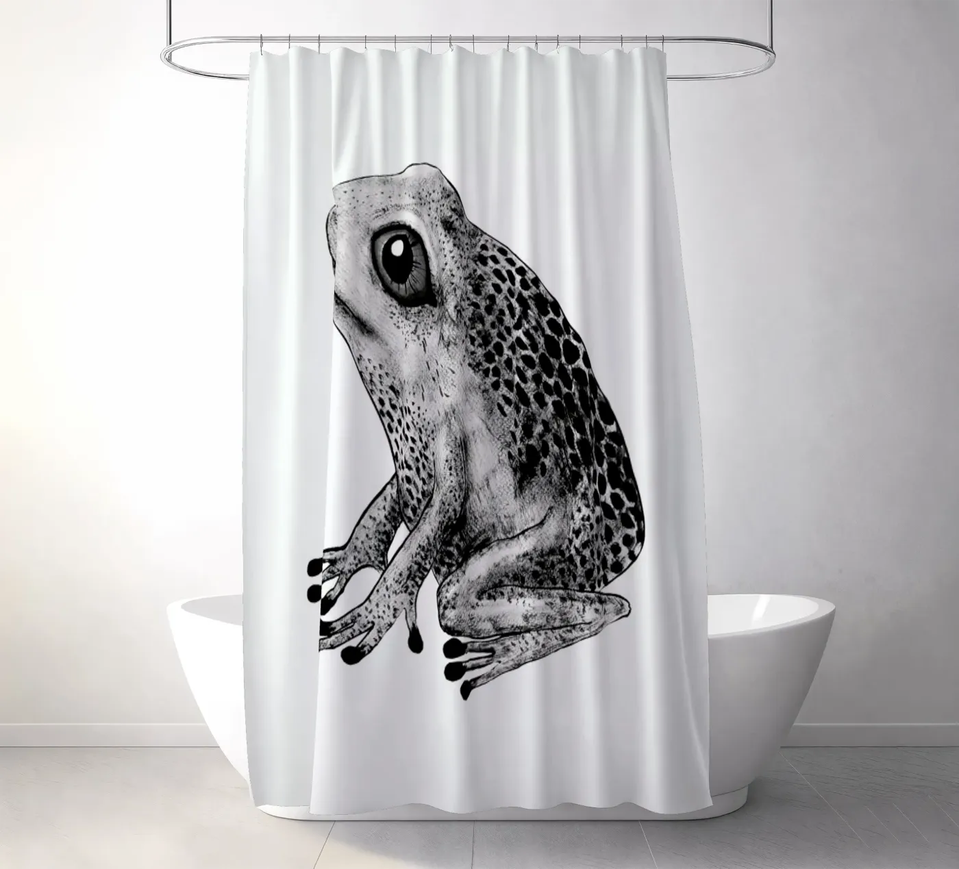 Frog douchegordijn van Tvinkla