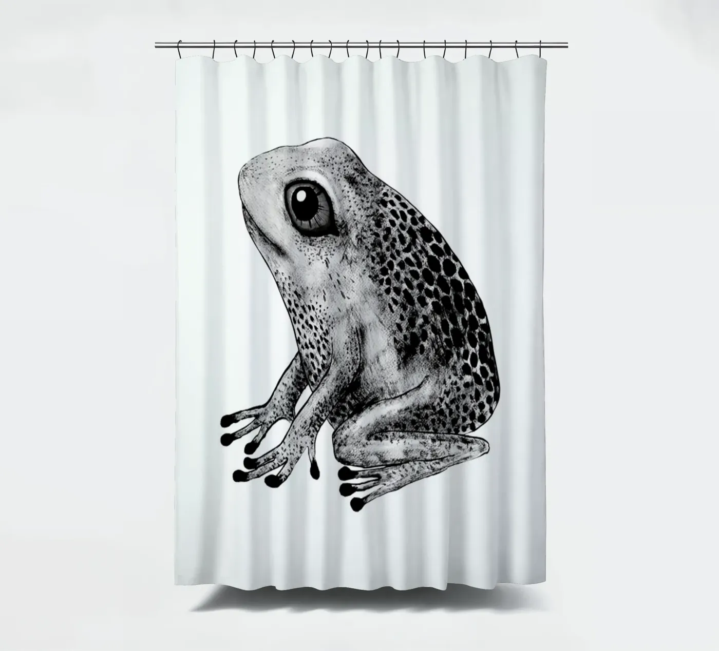 Frog douchegordijn van Tvinkla