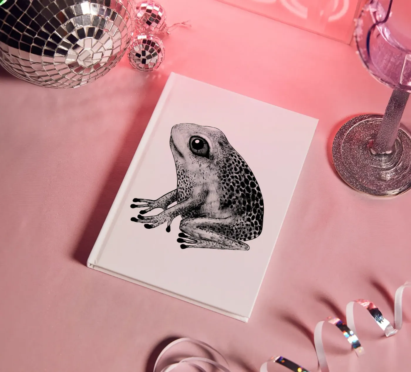 Frog notebook by Tvinkla