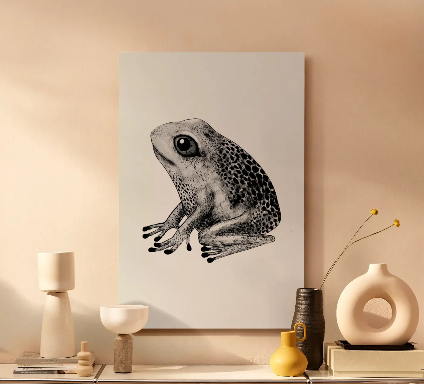 Frog alluminio dibond da Tvinkla